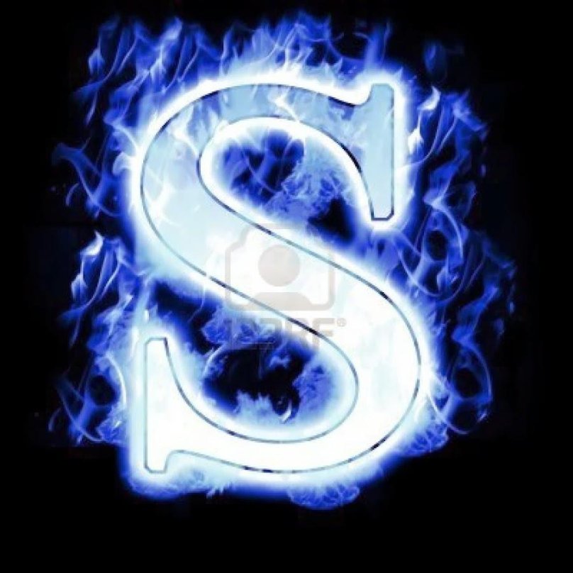 Аватар с буквой s