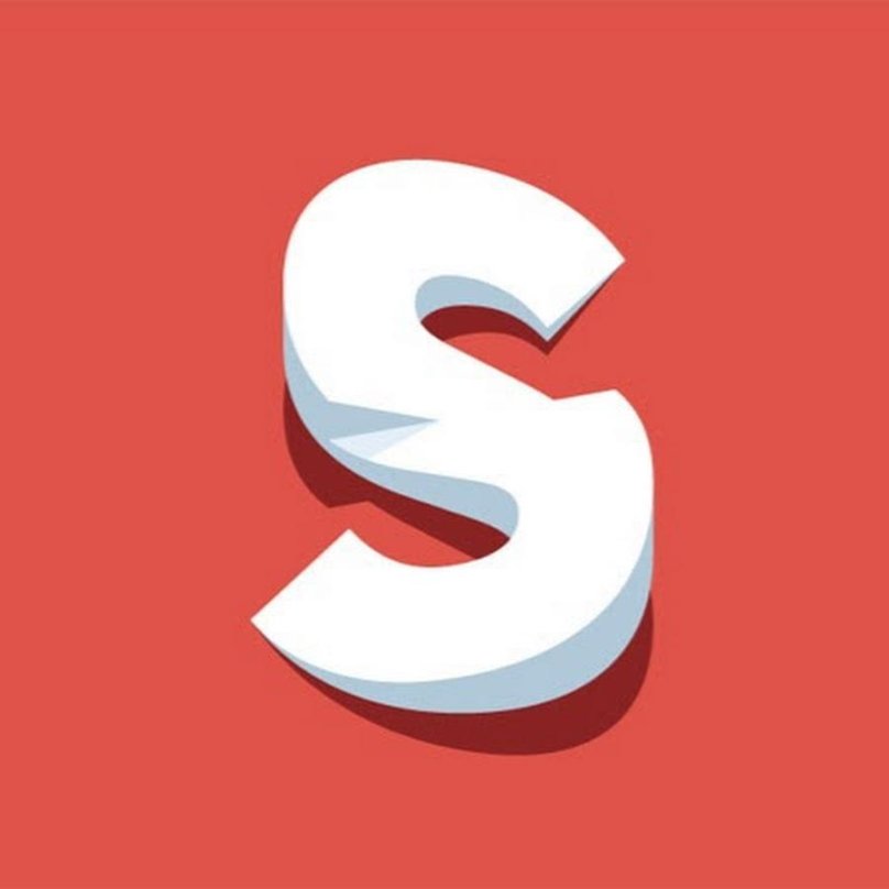 Аватарка с буквой s