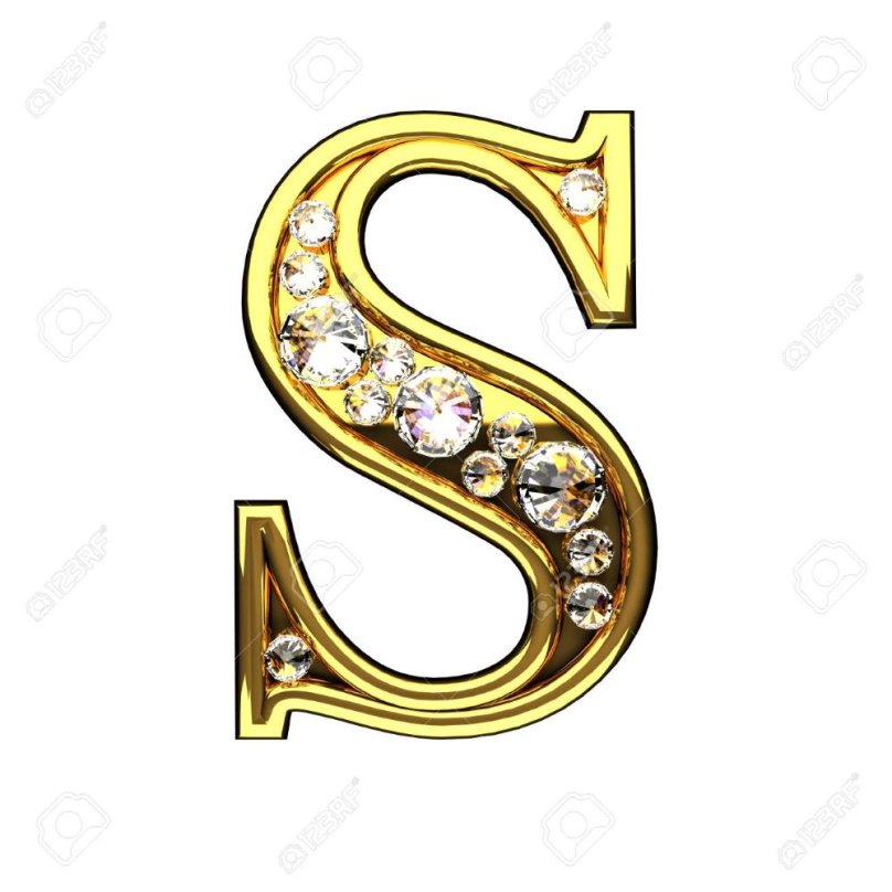 Золотые буквы