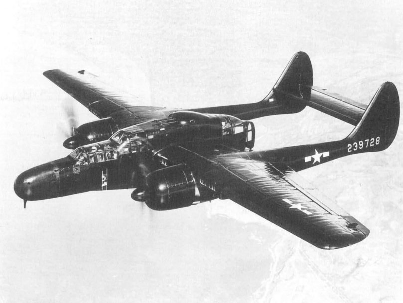 Самолёт p-61 Black Widow