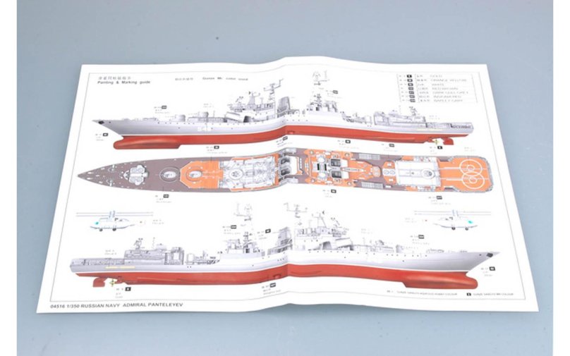 Адмирал Пантелеев корабль сборная модель