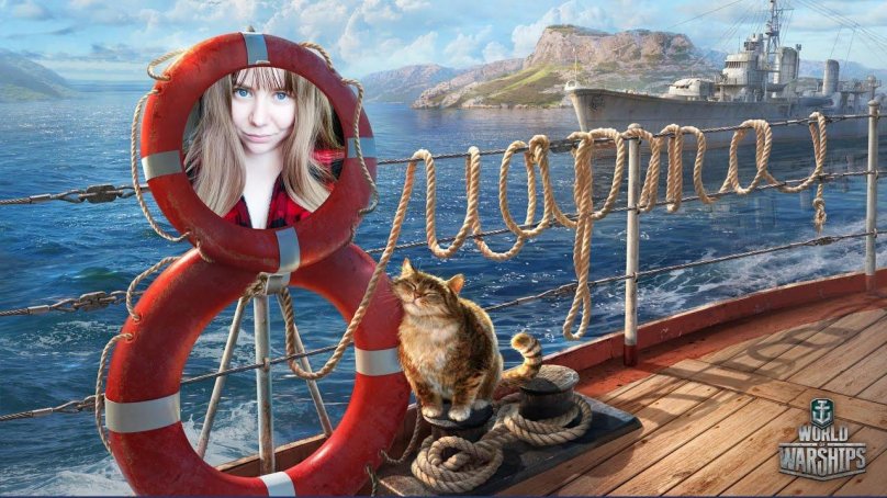 Кот на корабле