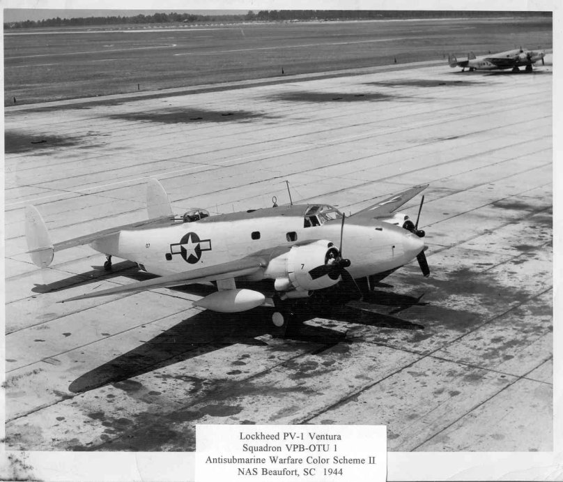 Самолет Вентура американский