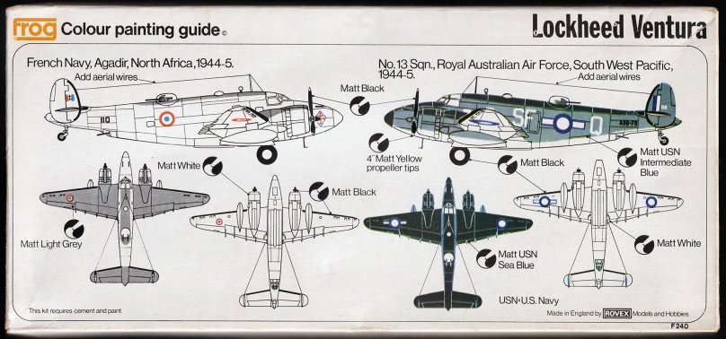 Lockheed PV-1 Ventura чертежи