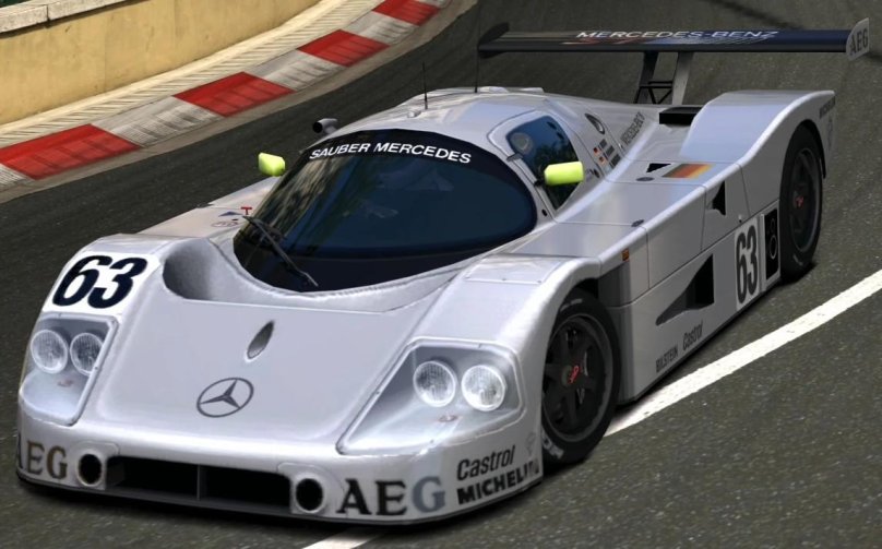 Mercedes Sauber c9 Race car 89