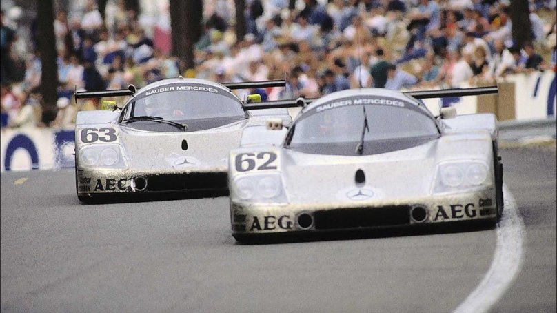 Sauber Mercedes c9 1989