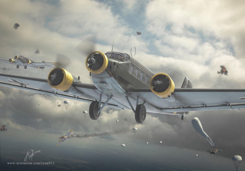 Junkers ju.52 арт