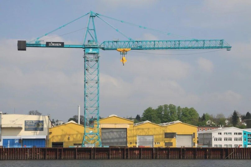 Башенный кран Kroll k 10000