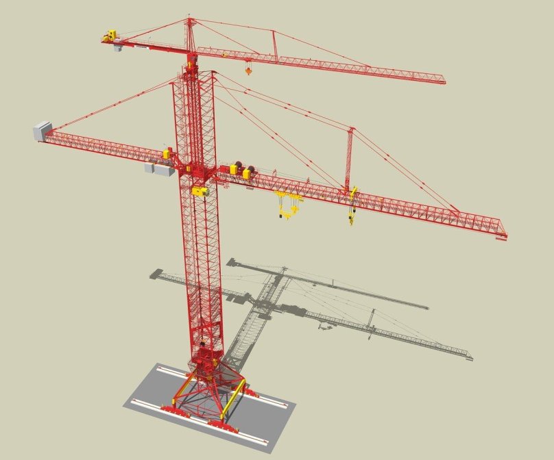 Башенный кран Либхер