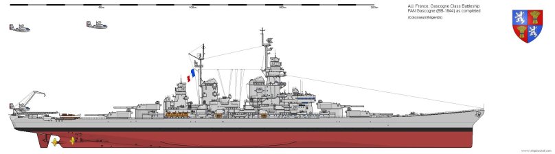 Французский линкор Alsace