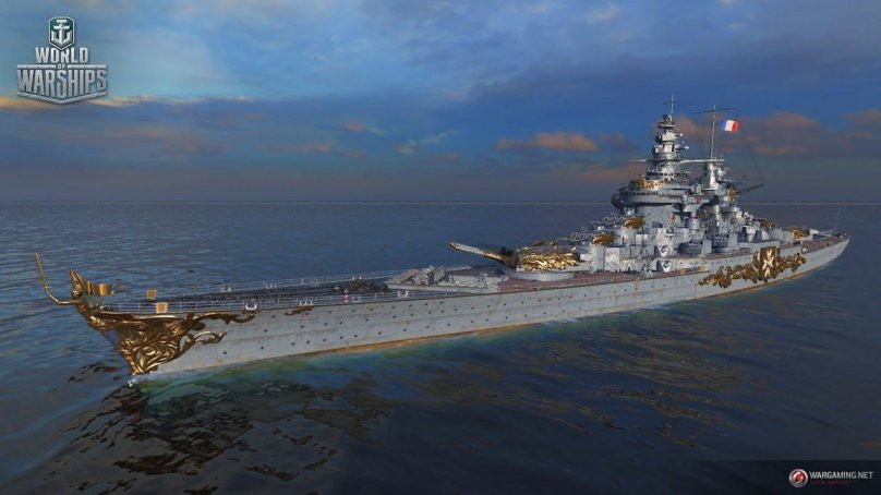 Линкор Гасконь World of Warships