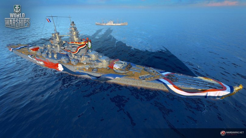 Линкор Ришелье в World of Warships