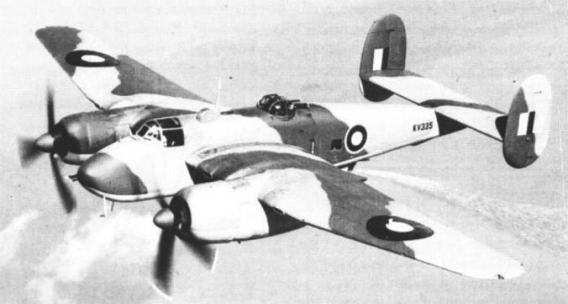 Торпедоносец Bristol Brigand.