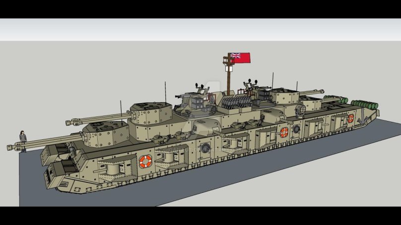 Танк tog 2 сбоку