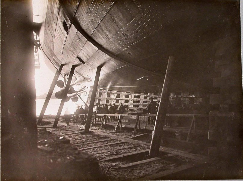 Строительство линкора