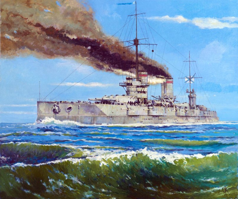 Броненосец Гангут