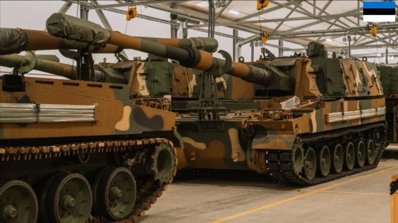 155-Мм самоходная гаубица k9 Thunder