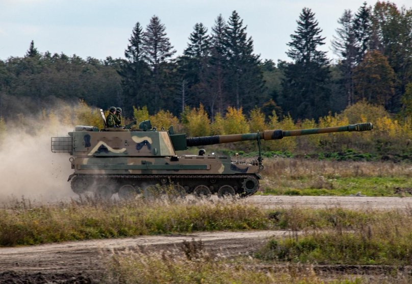 Южная Корея САУ k9 Thunder