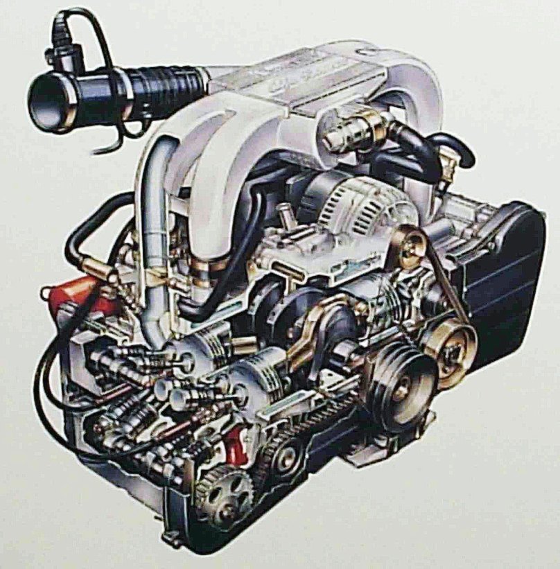 Alfa Romeo 33 двигатель