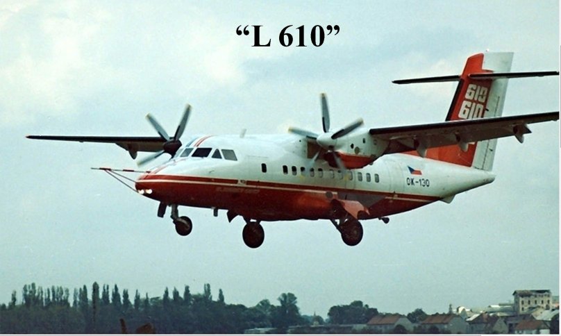 Самолета l-610 ТВРС 44