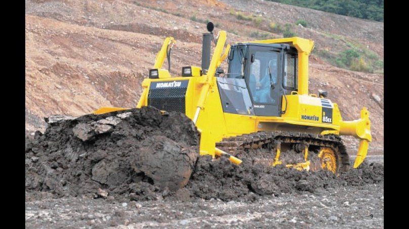 Бульдозер Komatsu d85