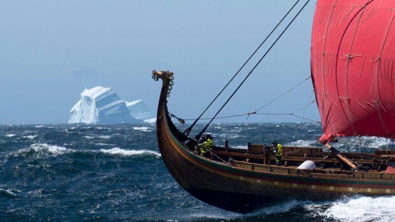 Драккар викингов