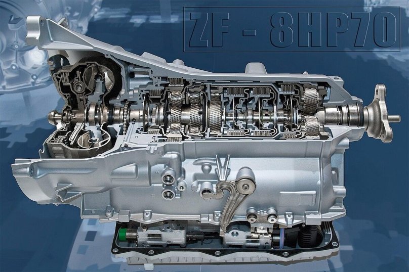 ZF 8hp transmission