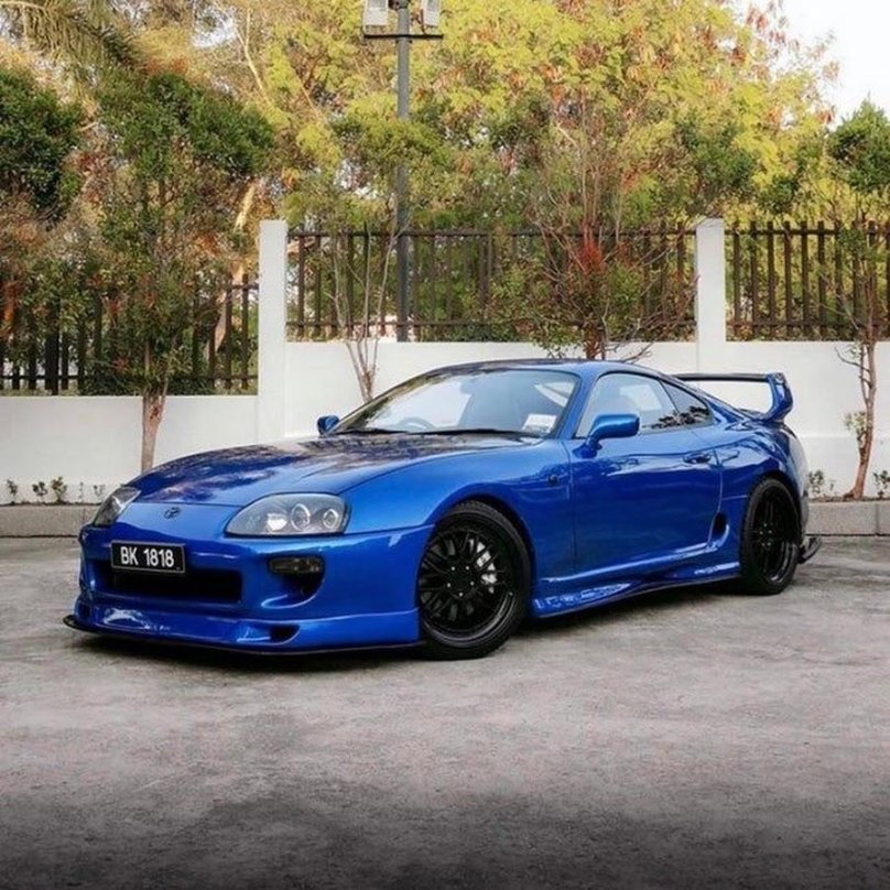 Toyota Supra Blue