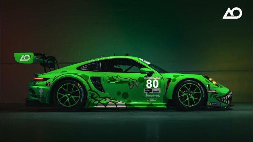 Porsche gt3 RS livery
