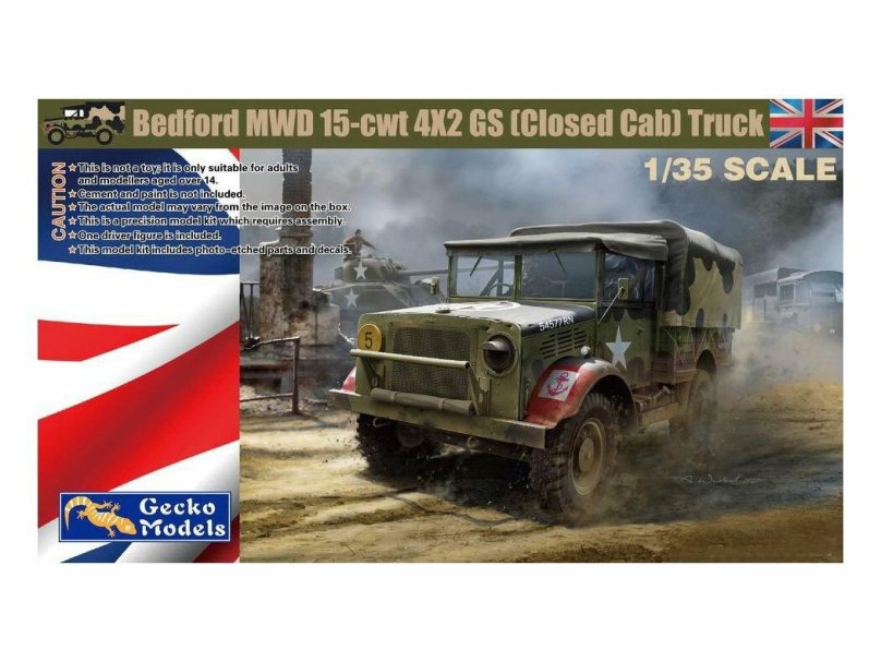 Сборная модель автомобиль Bedford MWD 15-CWT 4x2 GS