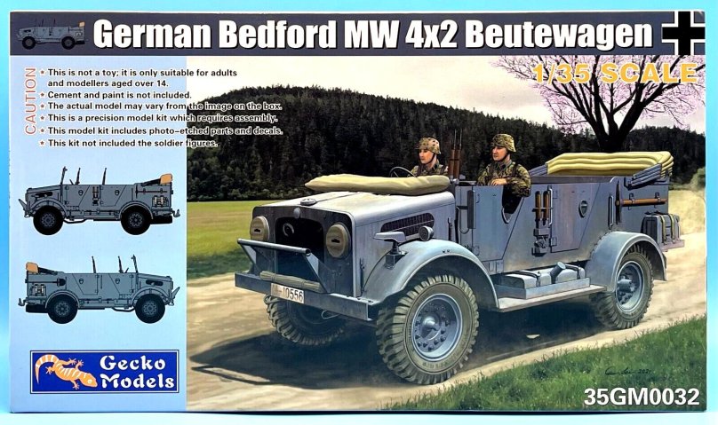 Сборная модель автомобиль Bedford MWD 15-CWT 4x2 GS