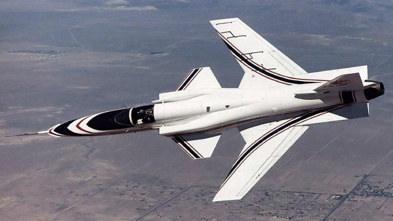 X-29 forward Swept Wing Jet