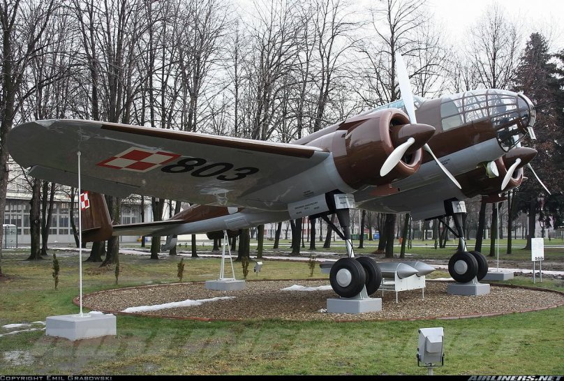 Бомбардировщик PZL P-37 los