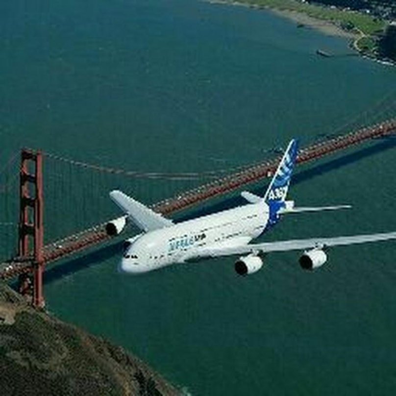 Сан Франциско с самолета