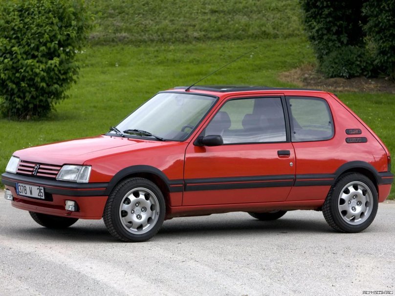 Peugeot 205 GTI Side