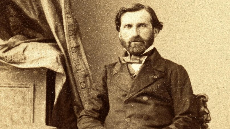 Джузеппе Верди с женой