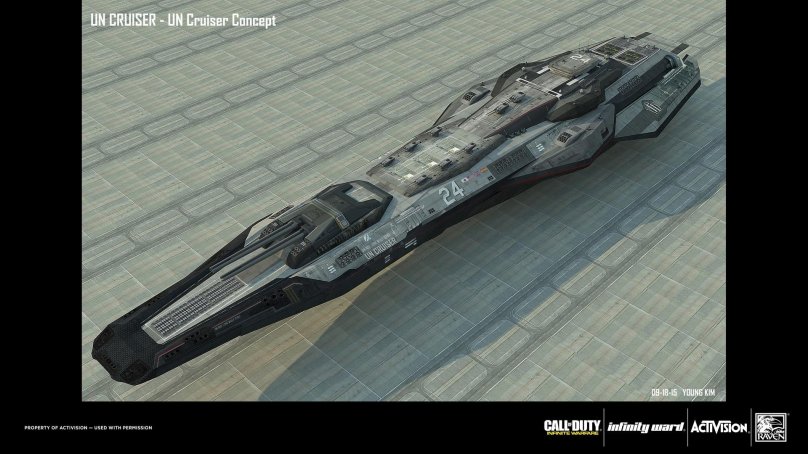 Call of Duty Infinite Warfare корабли