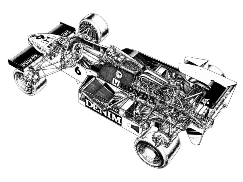 Формула 1 из бумаги