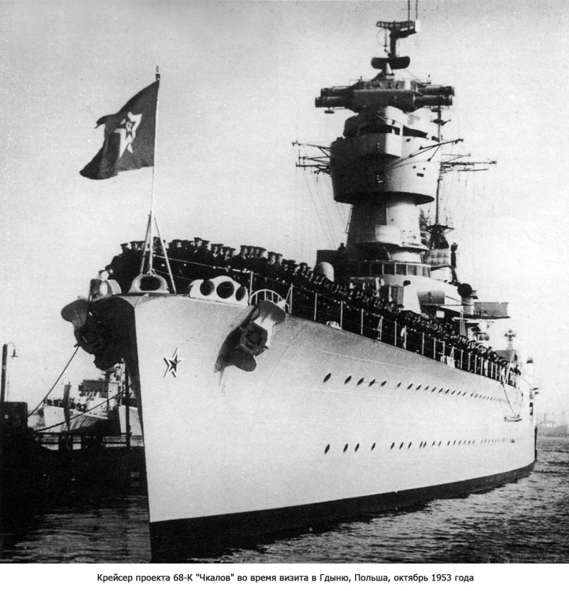 Крейсера типа Чапаев проект 68к