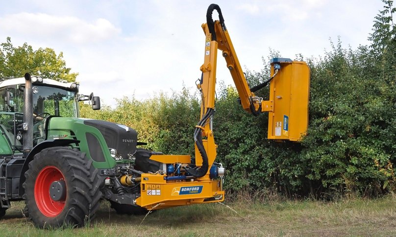 Манипуляторная косилка кусторез в80м Bomford