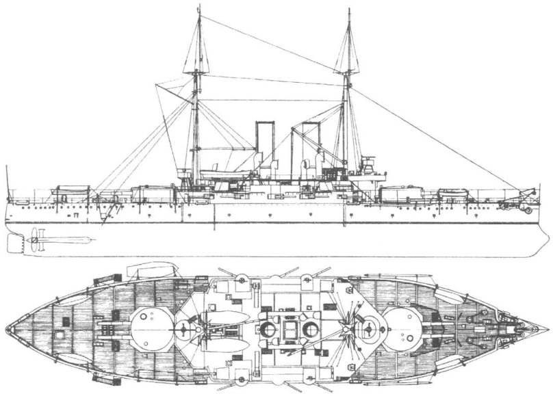 Эскадренный броненосец три святителя