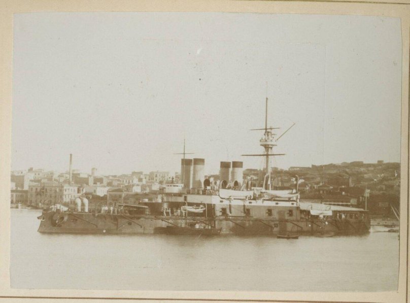 Крейсер Наварин броненосец