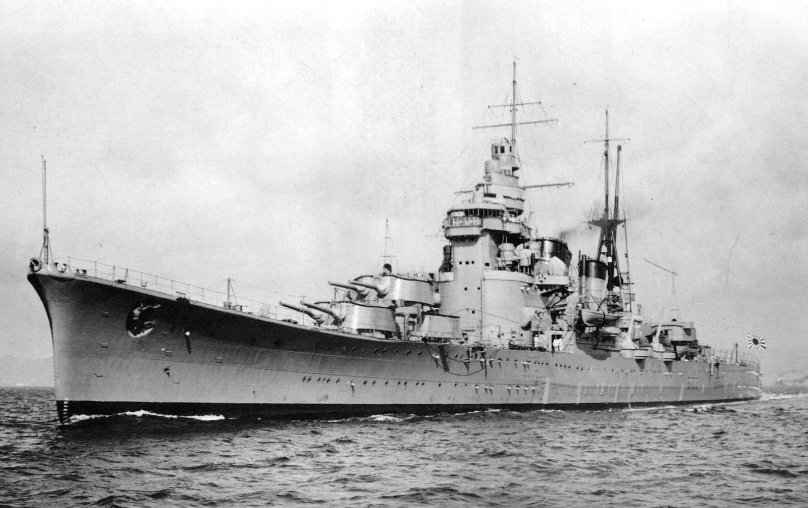 Японский крейсер Миоко