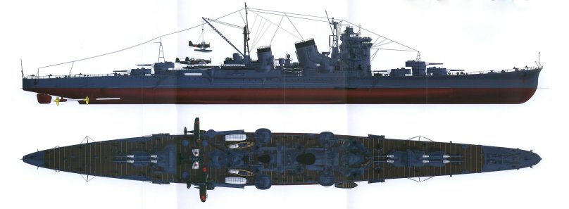 Тяжелый крейсер Такао