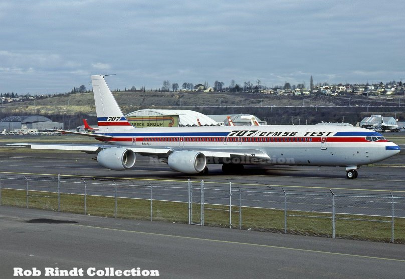 Boeing 707 двигатель