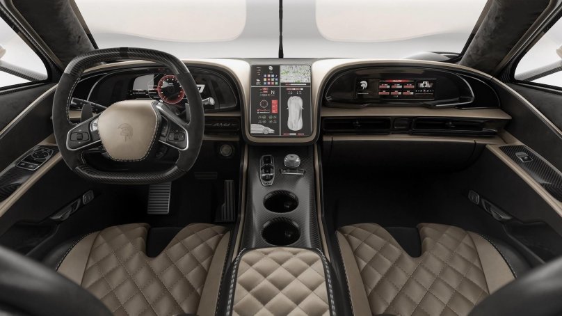 Шевроле Корвет с7 салон