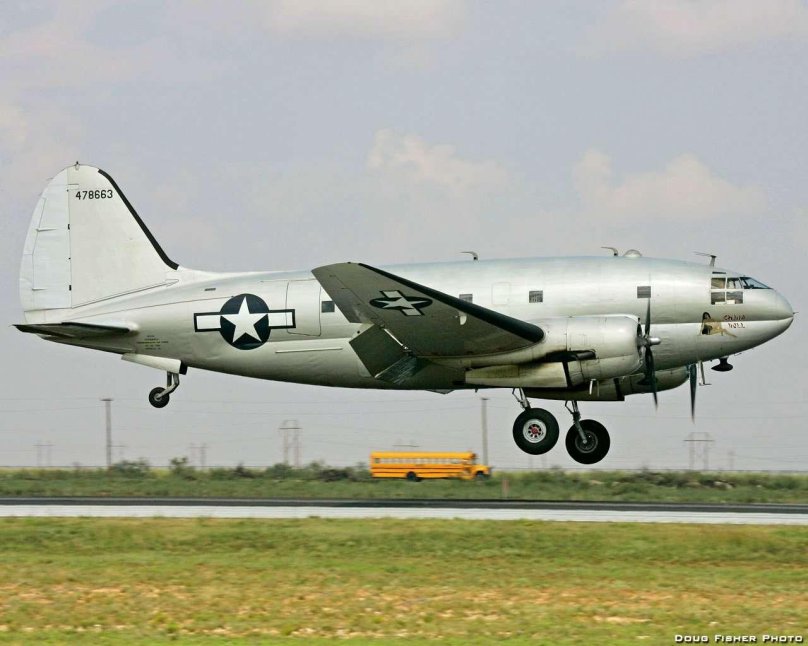 Curtiss c-46 Commando транспортные самолёты второй мировой войны