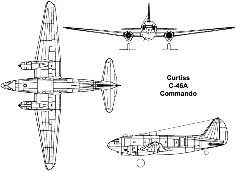 Самолёт c-46 Commando