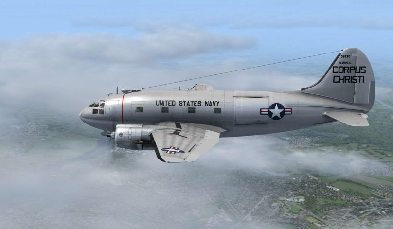 Самолёт c-46 Commando звезда модель
