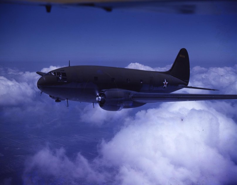 Curtiss c-46 Commando транспортные самолёты второй мировой войны